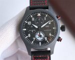 IWC Pilot’s Watch Chronograph Top Gun IW389108 1:1 Black Ceramic Replica by ZF