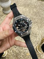 Audemars Piguet Royal Oak Concept Tourbillon "Spider-Man" 26631IO.OO.D002CA.01 1:1 Replica – Black Ceramic Style Tourbillon Marvel Edition