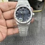 APS Factory Royal Oak 15500ST.OO.1220ST.01 Frosted Gold 1:1 Replica – 41mm Blue Dial