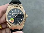 Audemars Piguet Royal Oak 15510OR Rose Gold 41mm Black Dial 1:1 Homage by APS Factory