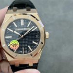 Audemars Piguet Royal Oak 15510OR Rose Gold 41mm Black Dial 1:1 Homage by APS Factory