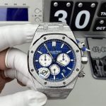 Audemars Piguet Royal Oak 26331 Blue Frosted Steel 1:1 Chronograph Replica