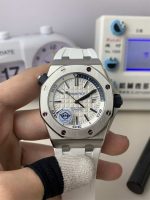 Audemars Piguet Royal Oak Offshore Diver 42mm 15710ST White Dial 1:1 Replica by APS Royal Oak Offshore Diver 42mm 15710ST.OO.A010CA.01