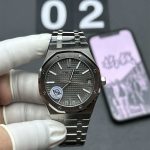 Audemars Piguet 15510ST.OO.1320ST.03 Royal Oak 41mm Stainless Steel Grey Watch