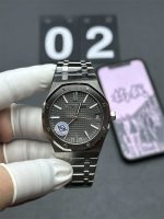 Audemars Piguet 15510ST.OO.1320ST.03 Royal Oak 41mm Stainless Steel Grey Watch