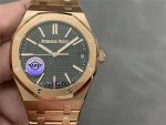Audemars Piguet Royal Oak 15510OR 41mm Rose Gold Black Dial 1:1 Replica by APS Factory
