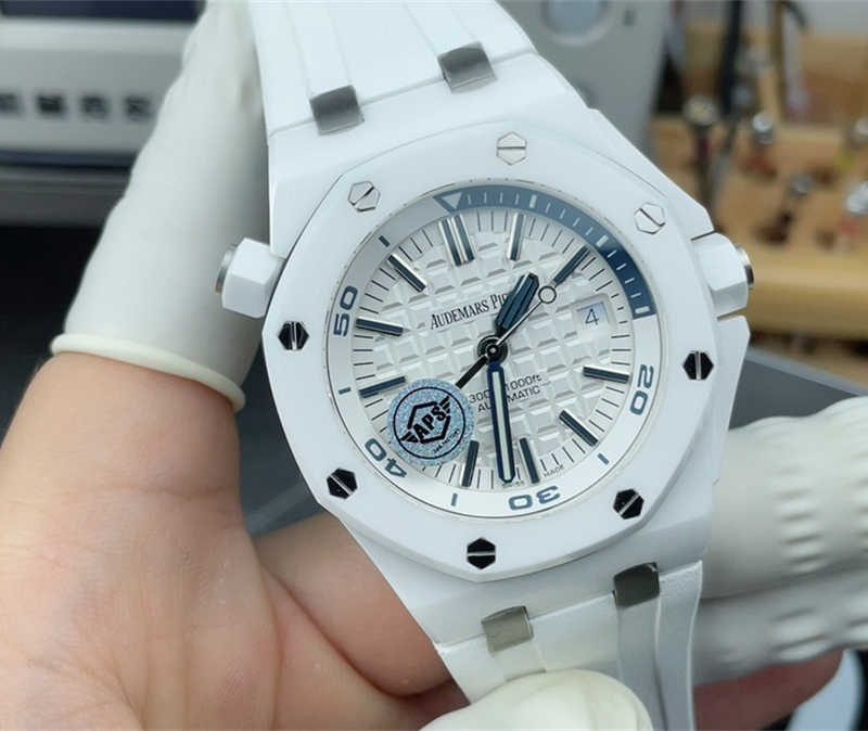 Audemars Piguet Royal Oak Offshore 15707CB.OO.A010CA.01 White Ceramic 1:1 Replica