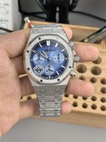 Royal Oak 26240BC.GG.1324BC.01 Blue Dial Frosted Gold Chronograph Replica