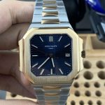 Patek Philippe Cubitus 5821/1AR-001 Two-Tone Blue Dial 1:1 Replica Watch