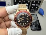 Omega Seamaster Diver 300M 007 Edition Burgundy 42mm – VS Factory 1:1 Replica Diver Watch