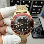 Omega Seamaster Diver 300M 007 Edition Burgundy 42mm – VS Factory 1:1 Replica Diver Watch
