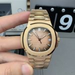 Patek Philippe Nautilus 5711/1R Rose Gold Replica – 3K Factory Champagne Dial