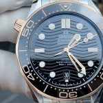 Omega Seamaster Diver 300M 42mm Steel & Rose Gold 1:1 Homage Replica Watch