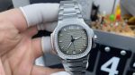Patek Philippe Nautilus 7118 Grey Diamond Bezel Ladies 1:1 Replica Watch