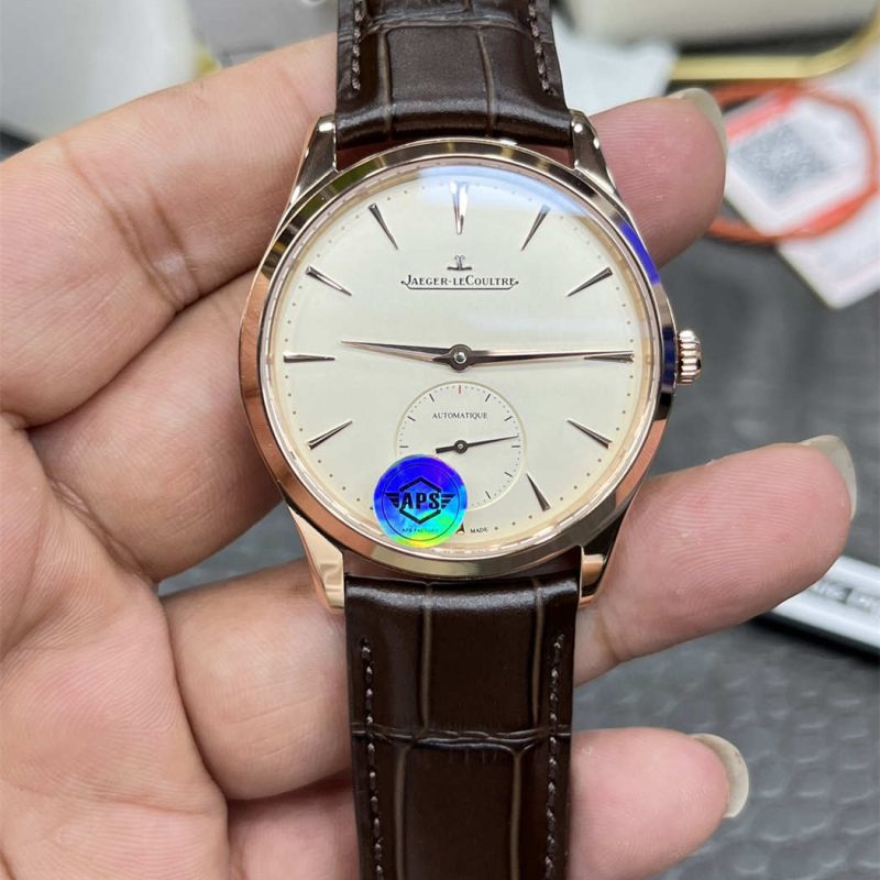 Jaeger-LeCoultre Master Ultra Thin 1212510 1:1 Replica APS Factory 39mm Rose Gold