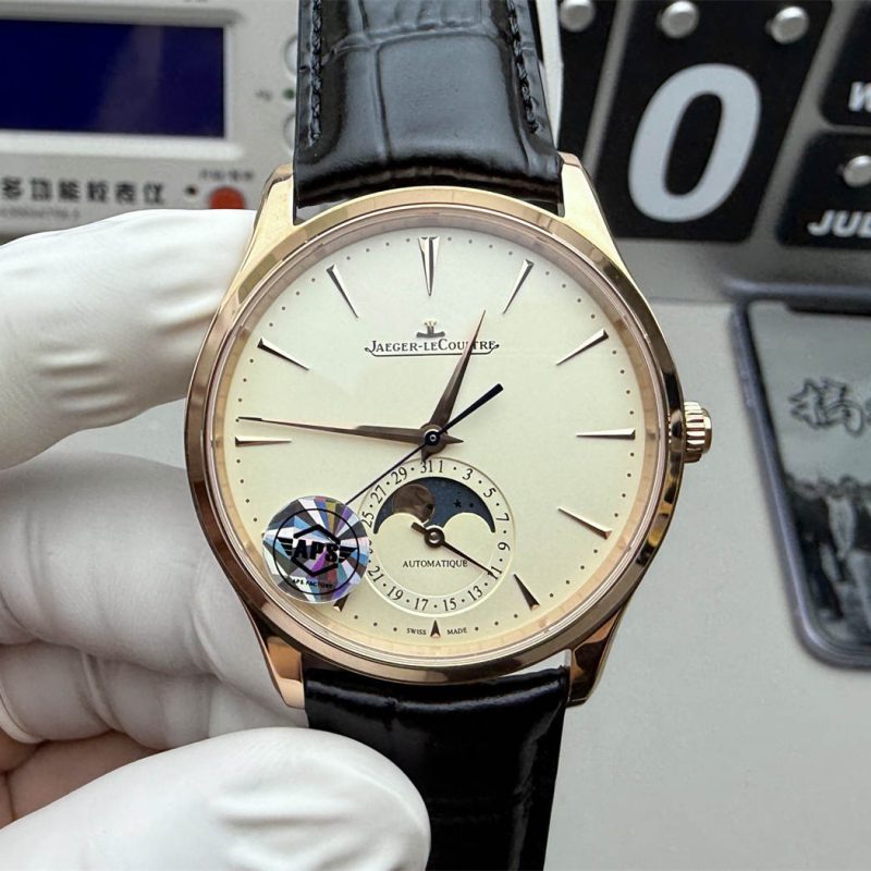 Jaeger-LeCoultre Master Control Moon Phase 1362510 1:1 Replica Dress Watch