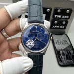Jaeger-LeCoultre Master Control Reserve de Marche 1378480 1:1 Replica Blue Dial 39mm