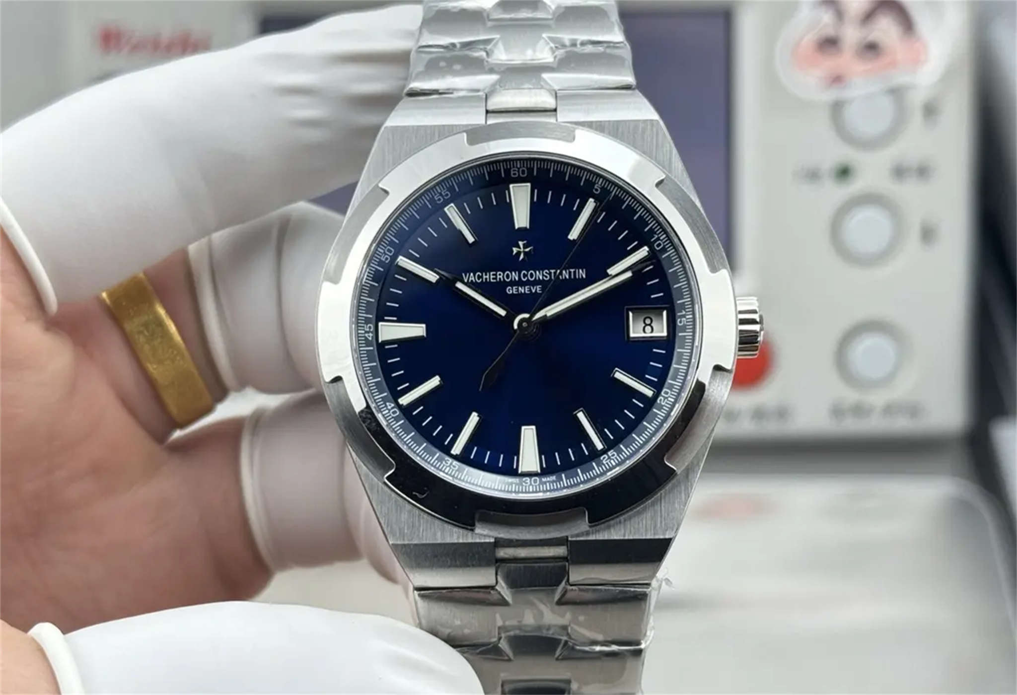 wc_upload_0001-195-1.jpg Vacheron Constantin Overseas 4500V Blue Dial 1:1 Replica Homage Watch - Image 1