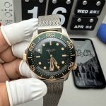 Omega Seamaster Diver 300M Green Titanium 42mm 1:1 Replica Watch