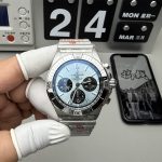 Breitling Chronomat 42 Blue Dial 1:1 Replica Automatic on Steel Bracelet