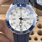 Breitling Superocean Automatic 42 Blue Bezel White Dial 1:1 Replica by BLS Factory