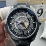 Omega Seamaster Aqua Terra Worldtimer 43mm 1:1 Replica – Ceramic Bezel, Rubber Strap