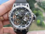 Roger Dubuis Excalibur Spider Skeleton Tourbillon RDDBEX0479 42mm Titanium 1:1 Replica