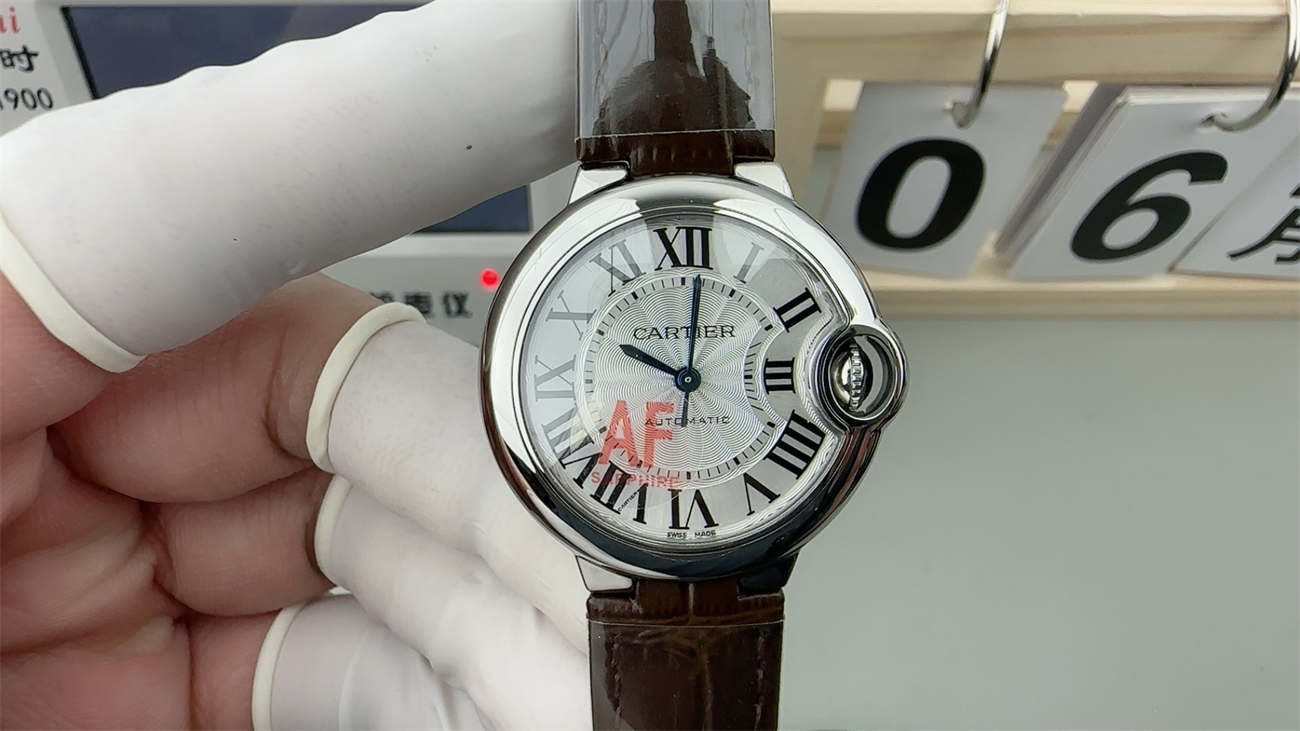 wc_upload_0001-217-1.jpg Cartier Ballon Bleu de Cartier 33mm Leather 1:1 Replica Watch by AF Factory - Image 1