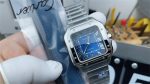 Cartier Santos de Cartier WSSA0013 Blue Dial 39.8mm 1:1 Replica by BV Factory