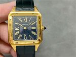 Cartier Santos Dumont XL WGSA0077 Black Lacquer 1:1 Replica Watch