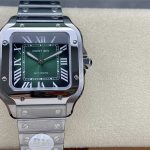 Cartier Santos de Cartier WSSA0061 Green Dial Medium 1:1 Replica Watch