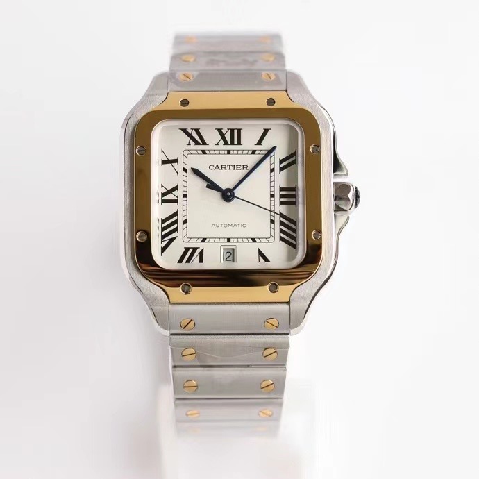 Cartier W2SA0009 Santos de Cartier Two-Tone 1:1 Replica Watch