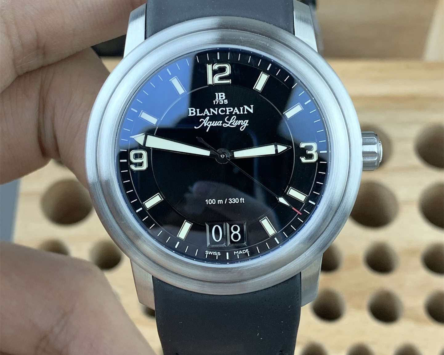 wc_upload_0001-238-1.jpg Blancpain Leman Big Date 2850B-1130-64B 1:1 Replica Homage Watch - Image 1