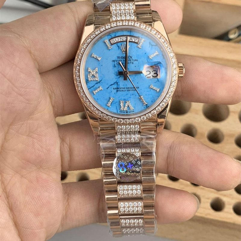 Women’s Watch Day-Date 36 Everose President 1:1 Replica