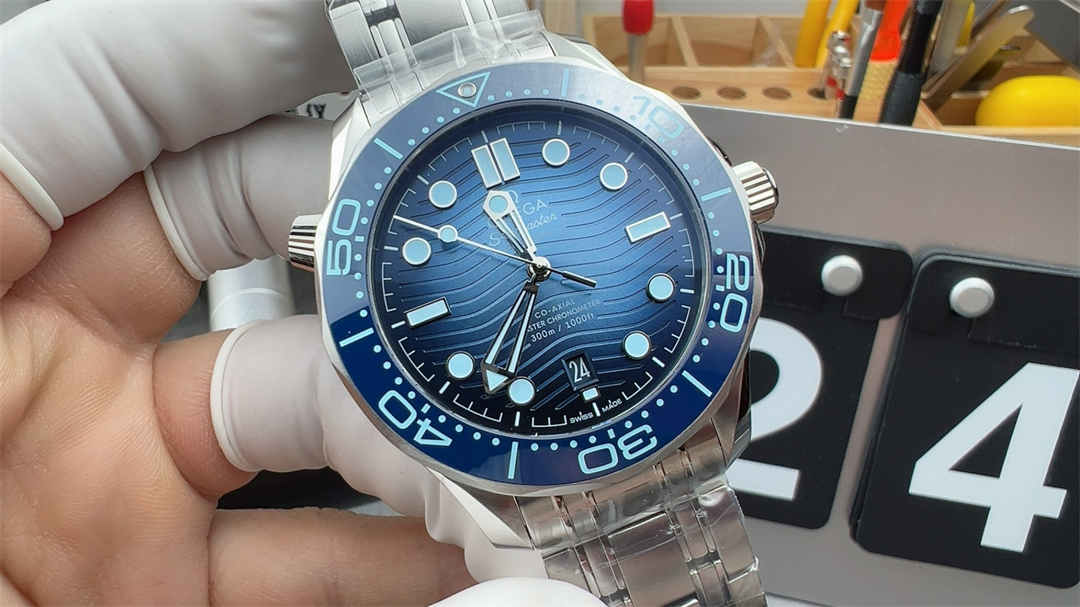 wc_upload_0001-29-1.jpg Omega Seamaster Diver 300M Summer Blue 210.30.42.20.03.003 1:1 VSF Replica Diver Watch - Image 1
