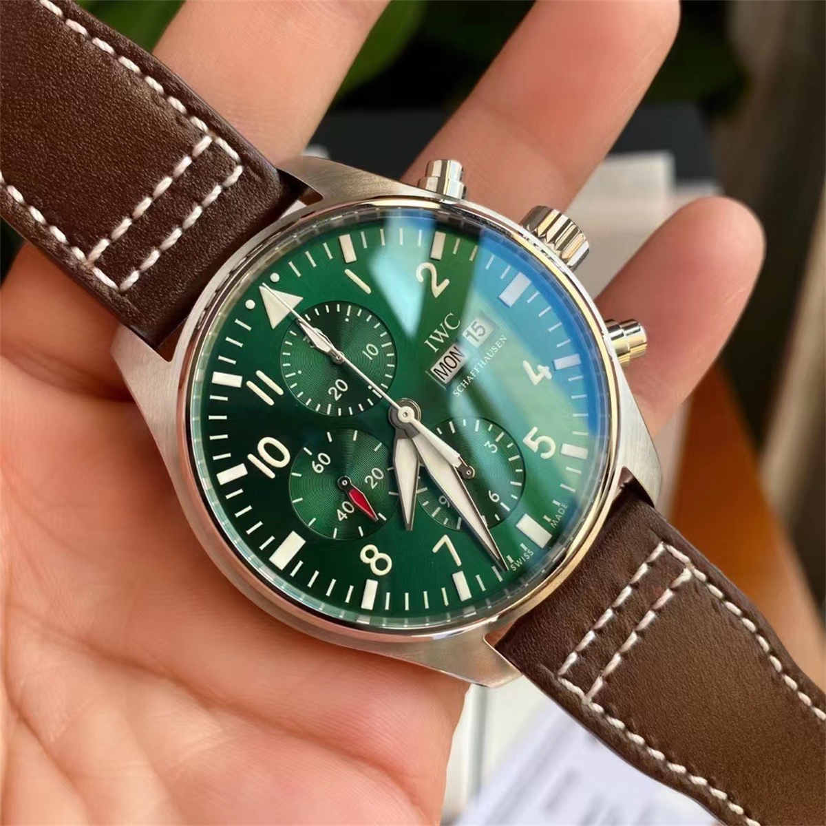 wc_upload_0001-62-1.jpg IWC Pilot’s Watch Chronograph IW377726 Le Petit Prince 43mm 1:1 Homage - Image 1