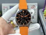 IWC Pilot Chronograph 41 IW388108 Replica – AMG Orange Dial 1:1 Homage