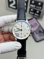 IWC Portugieser Chronograph IW371446 41mm Black 1:1 Replica Watch