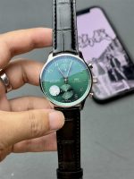 IWC Portugieser Chronograph IW371615 Green Dial 1:1 Replica by ZF Factory