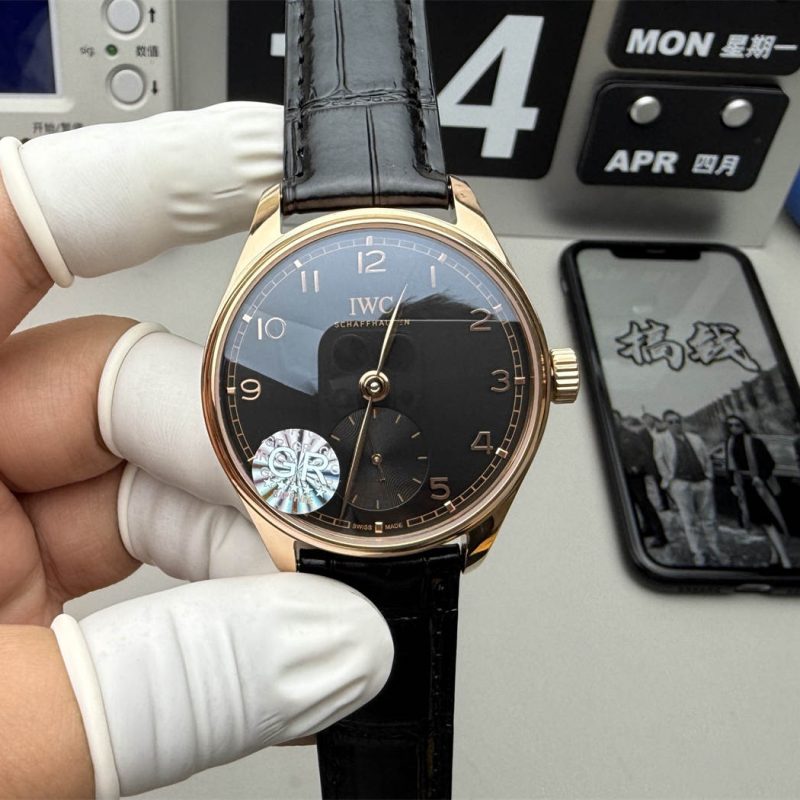 IWC Portugieser Automatic 40 IW358401 1:1 Rose Gold Replica Watch