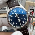 IWC Mark XVIII Blue 1:1 Replica Pilot Watch – Automatic Stainless Steel
