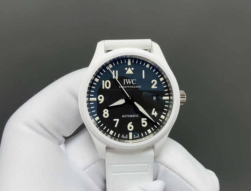 IWC Pilot’s Watch Automatic 41 TOP GUN Lake Tahoe IW328104 1:1 Replica by V7 Factory