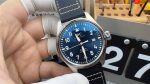 V7 IWC Mark XX Blue Dial Pilot Watch 1:1 Replica Homage