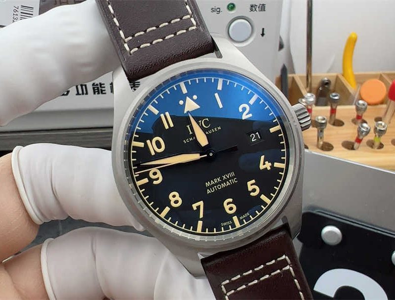 IWC Pilot’s Watch Mark XVIII Titanium V7 1:1 Replica Homage