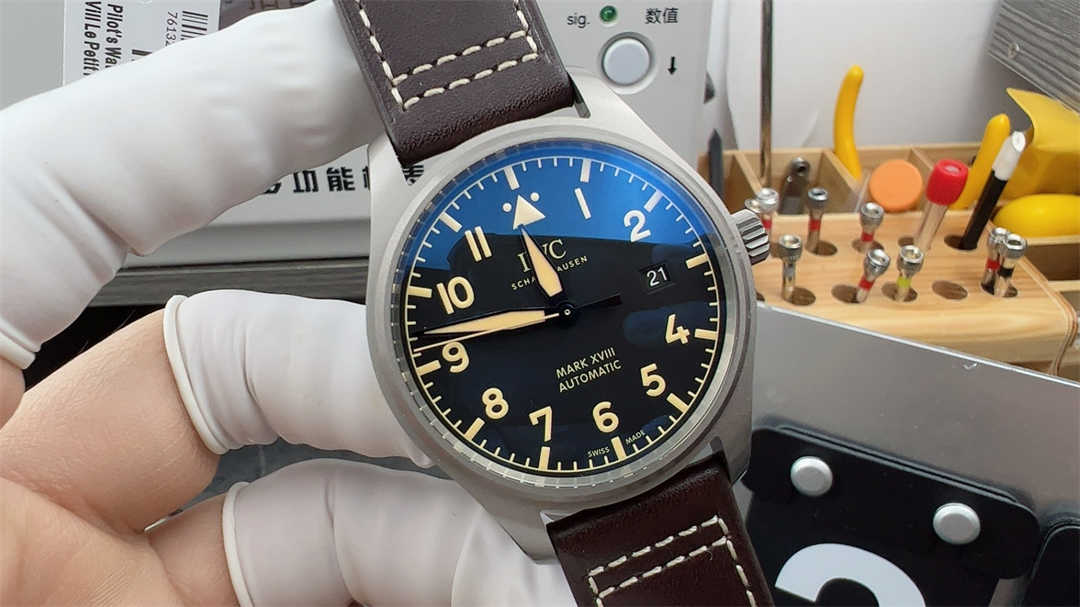 wc_upload_0001-95-1.jpg IWC Pilot’s Watch Mark XVIII Titanium V7 1:1 Replica Homage - Image 1