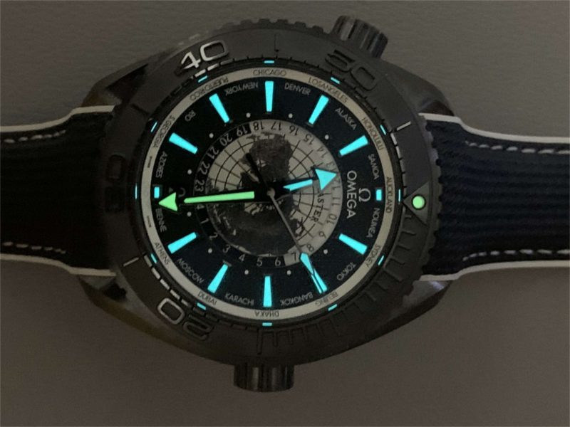 Omega Seamaster Planet Ocean 600M 215 Black Ceramic 45.5mm 1:1 Replica Watch - Image 2