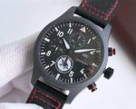 IWC Pilot’s Watch Chronograph Top Gun IW389108 1:1 Black Ceramic Replica by ZF - Image 2