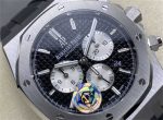 Royal Oak Chronograph 26331ST AP 26331 Replica – Black Reverse Panda Rubber Strap - Image 2