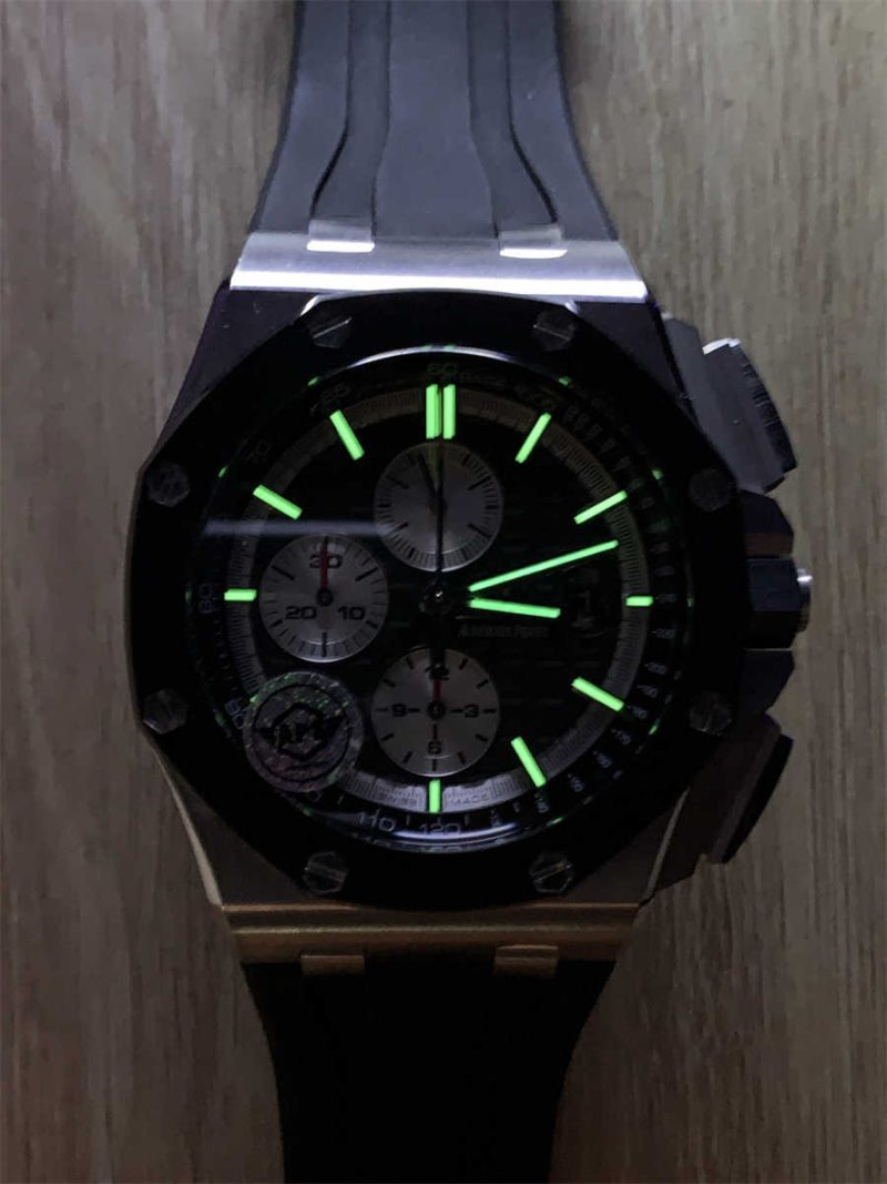 Royal Oak Offshore 26400IO.OO.A004CA.01 Titanium & Ceramic 1:1 Replica Chronograph by APS Factory - Image 2