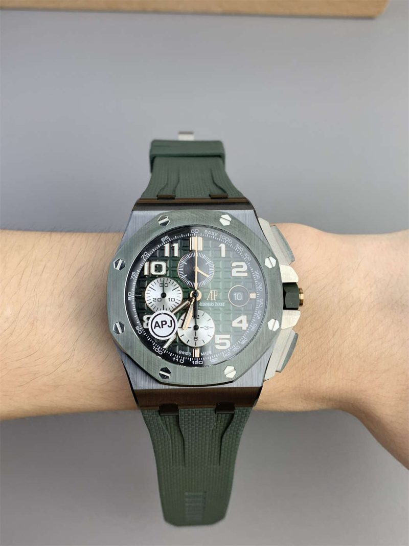 Audemars Piguet Royal Oak Offshore 26405CE.OO.A002CA.01 44mm Green Dial 1:1 Replica - Image 2